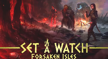 Set A Watch Forsaken Isles Expansion English Kickstarter Edition + Stretch goals + Exclusives