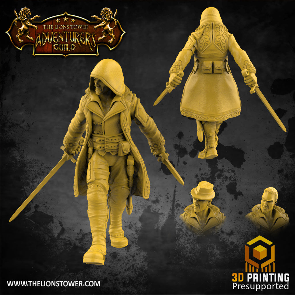 Antari Assassin aus den Enemies and Allies of Drizzle Set von Lion Tower Miniatures