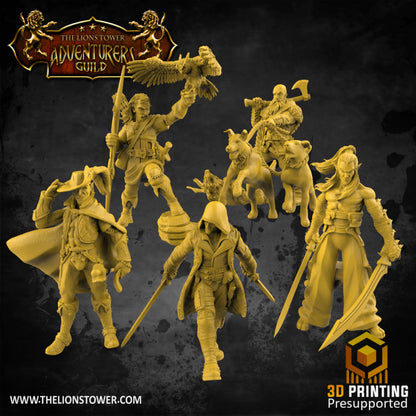 Antari Assassin aus den Enemies and Allies of Drizzle Set von Lion Tower Miniatures